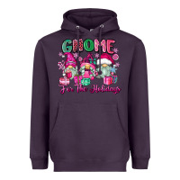 Plum gnome for the holidays Heavyweight Hoodie - Zillion Design Studio