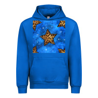 Cobalt 4th of july leopard stars seamless pattern Urban Hoodie - BundleAndBundleShop