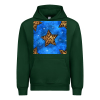 Forest Green 4th of july leopard stars seamless pattern Urban Hoodie - BundleAndBundleShop
