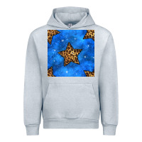 Heather Grey 4th of july leopard stars seamless pattern Urban Hoodie - BundleAndBundleShop