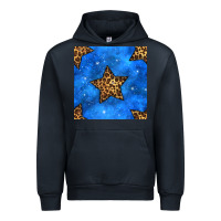 Navy 4th of july leopard stars seamless pattern Urban Hoodie - BundleAndBundleShop