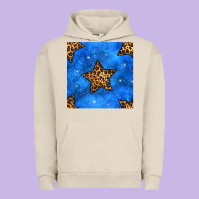 4th Of July Leopard Stars Seamless Pattern Urban Hoodie Designed By Bundleandbundleshop