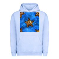 Pigment Grape Ice 4th of july leopard stars seamless pattern Urban Hoodie - BundleAndBundleShop