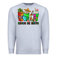Heather Grey cinco de mayo coffee cups Premium Sweatshirt - Zillion Design Studio
