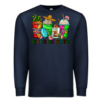 Navy cinco de mayo coffee cups Premium Sweatshirt - Zillion Design Studio