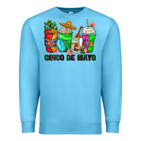 Ocean Blue cinco de mayo coffee cups Premium Sweatshirt - Zillion Design Studio