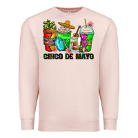 Pale Pink cinco de mayo coffee cups Premium Sweatshirt - Zillion Design Studio
