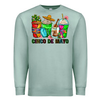 Seafoam cinco de mayo coffee cups Premium Sweatshirt - Zillion Design Studio