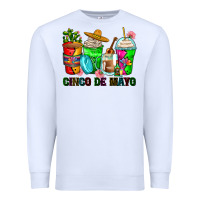White cinco de mayo coffee cups Premium Sweatshirt - Zillion Design Studio