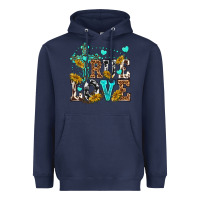 Navy true love Heavyweight Hoodie - texasbilliewilder