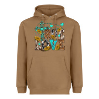 Toasted Coconut true love Heavyweight Hoodie - texasbilliewilder