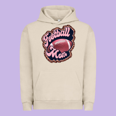 Football Mom Urban Hoodie Designed By Jahusdesignshop