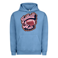 Pigment Pebble Blue football mom Urban Hoodie - JahusDesignShop