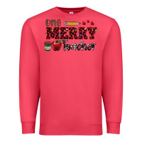 Cardinal one merry teacher Premium Sweatshirt - RanaPortraitStore