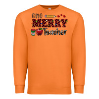 Carrot one merry teacher Premium Sweatshirt - RanaPortraitStore