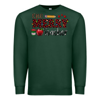 Sports Green one merry teacher Premium Sweatshirt - RanaPortraitStore
