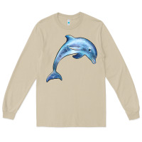 Mushroom dolphin Long Sleeve Tee - BarkalooDesign