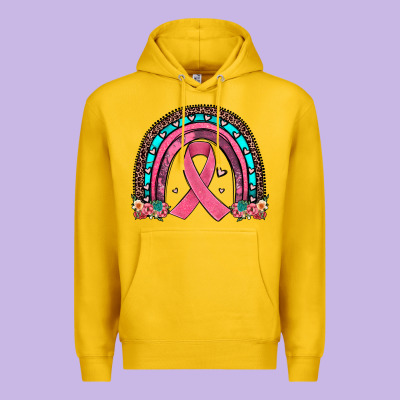 Ribbon Rainbow Premium Hoodie Designed By Jahusdesignshop