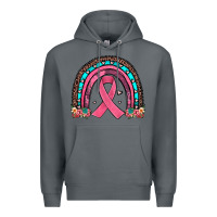 Rock ribbon rainbow Premium Hoodie - JahusDesignShop