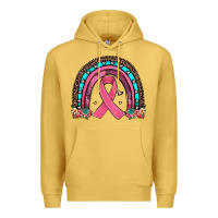 Antique Gold ribbon rainbow Premium Hoodie - JahusDesignShop