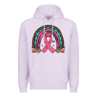 Lilac ribbon rainbow Premium Hoodie - JahusDesignShop
