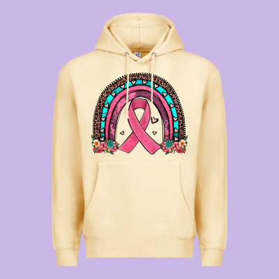 Ribbon Rainbow Premium Hoodie Designed By Jahusdesignshop