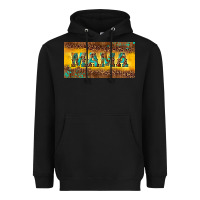 Black Mama with gemstone Heavyweight Hoodie - RanaPortraitStore