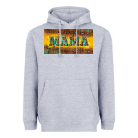 Heather Grey Mama with gemstone Heavyweight Hoodie - RanaPortraitStore