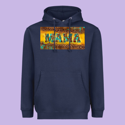 Heavyweight Hoodie Mama with gemstone