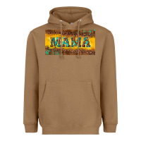 Toasted Coconut Mama with gemstone Heavyweight Hoodie - RanaPortraitStore