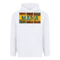 White Mama with gemstone Heavyweight Hoodie - RanaPortraitStore