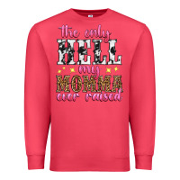 Cardinal the only hell my momma ever raised Premium Sweatshirt - texasbilliewilder