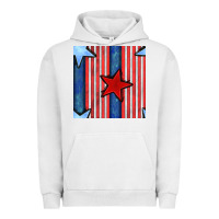Pigment Lunar Rock 4th of july stars and stripes seamless pattern Urban Hoodie - BundleAndBundleShop