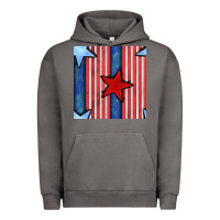 Pigment Tornado 4th of july stars and stripes seamless pattern Urban Hoodie - BundleAndBundleShop