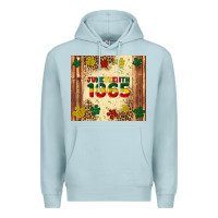 Blue Mist juneteenth 1865 Premium Hoodie - Artiststas