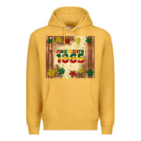 Mustard juneteenth 1865 Premium Hoodie - Artiststas