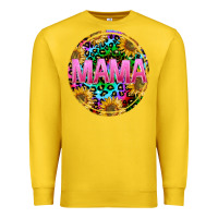 Lemon tie dye mama Premium Sweatshirt - texasbilliewilder