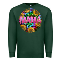 Sports Green tie dye mama Premium Sweatshirt - texasbilliewilder