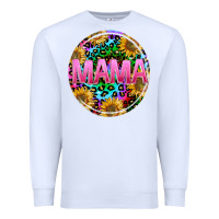 White tie dye mama Premium Sweatshirt - texasbilliewilder