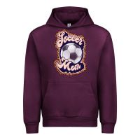 Mauve Wine soccer mom Urban Hoodie - JahusDesignShop