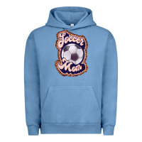 Pigment Pebble Blue soccer mom Urban Hoodie - JahusDesignShop