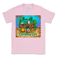 Bubblegum Pink camping life tumbler Classic Tee - BarkalooDesign