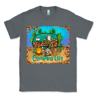 Charcoal Heather camping life tumbler Classic Tee - BarkalooDesign