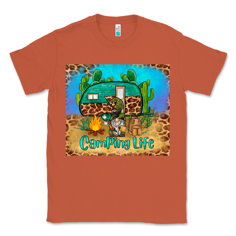 Camping Life Tumbler Classic Tee by BarkalooDesign | Teevron