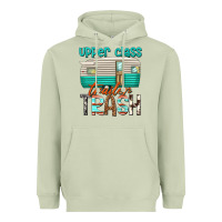 Matcha upper class trailer trash Heavyweight Hoodie - texasbilliewilder