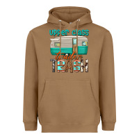 Toasted Coconut upper class trailer trash Heavyweight Hoodie - texasbilliewilder