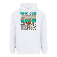 White upper class trailer trash Heavyweight Hoodie - texasbilliewilder