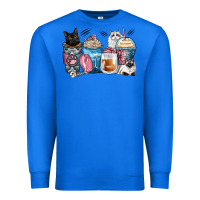 True Royal cat coffee cups Premium Sweatshirt - Zillion Design Studio