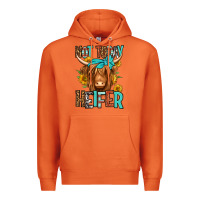 Carrot not today heifer long haired cow Premium Hoodie - Jasminsmagicworld