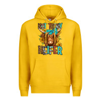 Lemon not today heifer long haired cow Premium Hoodie - Jasminsmagicworld